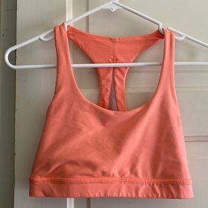 Lululemon Invigorating Sports Bra Size 10/ W Size Large Coral Color